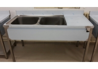 Dvoudřez s odkládací plochou vpravo 1600x700x900mm gastro bazar Dvoudřez s odkládací plochou vpravo 1600x700x900mm gastro bazar