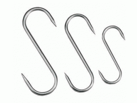 Háček na maso 100x4mm