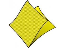 Ubrousky DekoStar 40 x 40 cm žluté [40 ks]