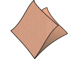 Ubrousky DekoStar 40 x 40 cm apricot [40 ks]