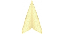 Ubrousky PREMIUM 40 x 40 cm , dekor růže, béžové - 50ks