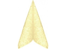 Ubrousky PREMIUM 40 x 40 cm , dekor růže, béžové - 50ks Ubrousky PREMIUM 40 x 40 cm , dekor růže, béžové - 50ks