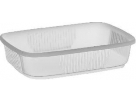 Miska hranatá průhledná 150 ml(PP), 100ks