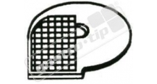 Kotouč kostkovací D 16x16 Φ 205 mm, řez 16x16 mm gastro