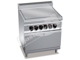 Elektrický tálový sporák s troubou Bertos E7TP+FE gastro Elektrický tálový sporák s troubou Bertos E7TP+FE gastro