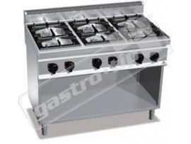 Plynový sporák Bertos G7F6M gastro