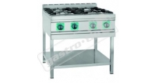 Plynový tálový sporák Asber ASG-40 gastro