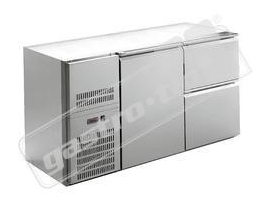 Chladicí stůl barový RBOD-112E (2 sekce/délka 1520mm) gastro zařízení