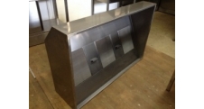 Nerezová digestoř s tukovými filtry, 1800x700x300mm gastro bazar