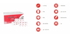 Ručník ZZ PrimaSoft 3200, 2vrstvy celulóza