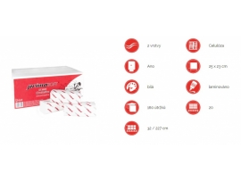 Ručník ZZ PrimaSoft 3200, 2vrstvy celulóza