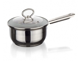 Rendlík nerezový MATTE New Line 14 cm, 0,9 l, s poklicí