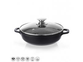 Kastrol GRANDE pr. 24 cm, 2,5l skleněná poklice Kastrol GRANDE pr. 24 cm, 2,5l skleněná poklice
