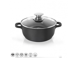 Hrnec GRANDE pr. 20 cm, 2,3L skleněná poklice Hrnec GRANDE pr. 20 cm, 2,3L skleněná poklice