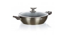 Pánev Paella s nepřilnavým povrchem METALLIC PLATINUM 28 x 7,8 cm
