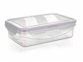 Dóza plastová hermetická LARA 750 ml, růžová Dóza plastová hermetická LARA 750 ml, růžová