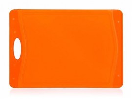 Prkénko krájecí plastové DUO Orange 37 x 25,5 cm