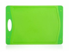 Prkénko krájecí plastové DUO Green 29 x 19,5 x 0,85 cm