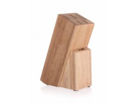 Stojan dřevěný pro 5 nožů BRILLANTE 22 x 17 x 9 cm