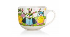 Hrnek jumbo keramický OWLS 500 ml