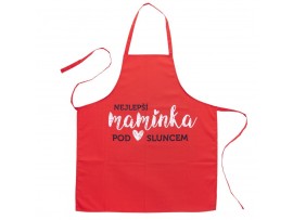 Kuchyňská zástěra NEJLEPŠÍ MAMINKA