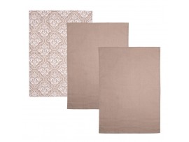Kuchyňská utěrka BEIGE 3 ks