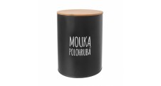 DÓZA POLOHRUBÁ MOUKA BLACK PR. 13 CM