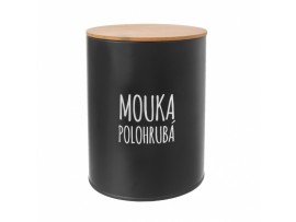DÓZA POLOHRUBÁ MOUKA BLACK PR. 13 CM