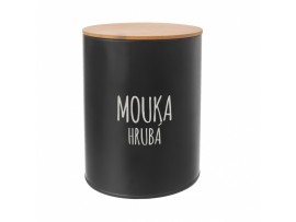 DÓZA HRUBÁ MOUKA BLACK PR. 13 CM