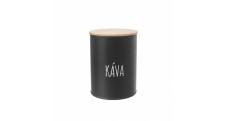 DÓZA KÁVA BLACK PR. 9,5 CM