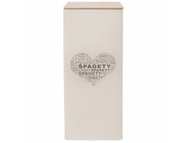 DÓZA ŠPAGETY SRDCE 11,5X11,5X28,5 CM DÓZA ŠPAGETY SRDCE 11,5X11,5X28,5 CM