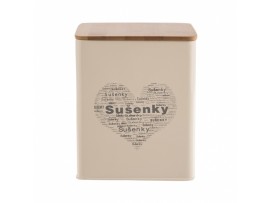 DÓZA SUŠENKY SRDCE 14X14X16,5 CM