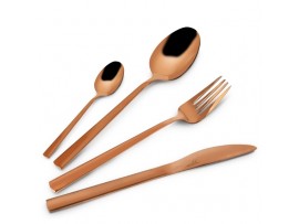 JÍDELNÍ PŘÍBORY COPPER 24 DÍLŮ JÍDELNÍ PŘÍBORY COPPER 24 DÍLŮ