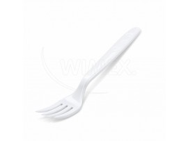 Vidlička (PP) vratná bílá 18,5cm [50 ks]