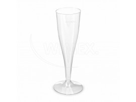 Pohárek krystal na sekt (PS) dvoudílný Ø65mm 0,1L [6 ks]