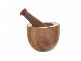Hmoždíř dřevo MANGO pr. 14 cm Hmoždíř dřevo MANGO pr. 14 cm