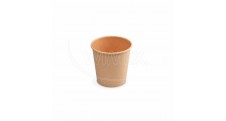Papírový kelímek kraft Ø62mm 110ml `XS: 0,08L/4oz` [50 ks]