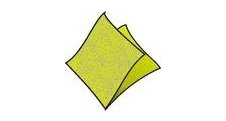 Ubrousky 1-vrstvé, 33x33 cm žlutozelené 100 ks