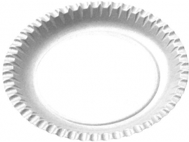 Papírové talíře mělké pr. 23 cm, 15 ks